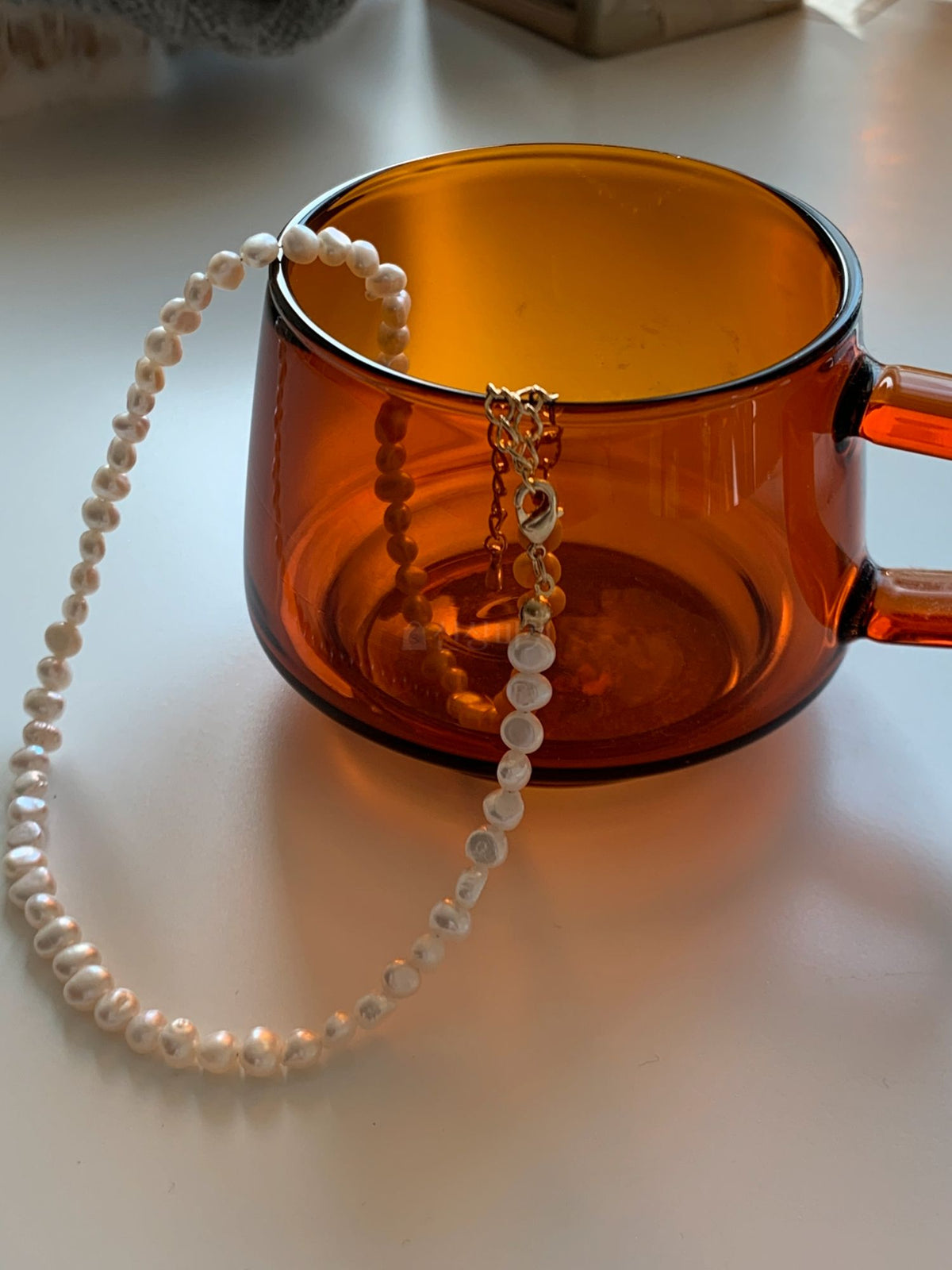 Freshwater Irregular Pearl Necklace