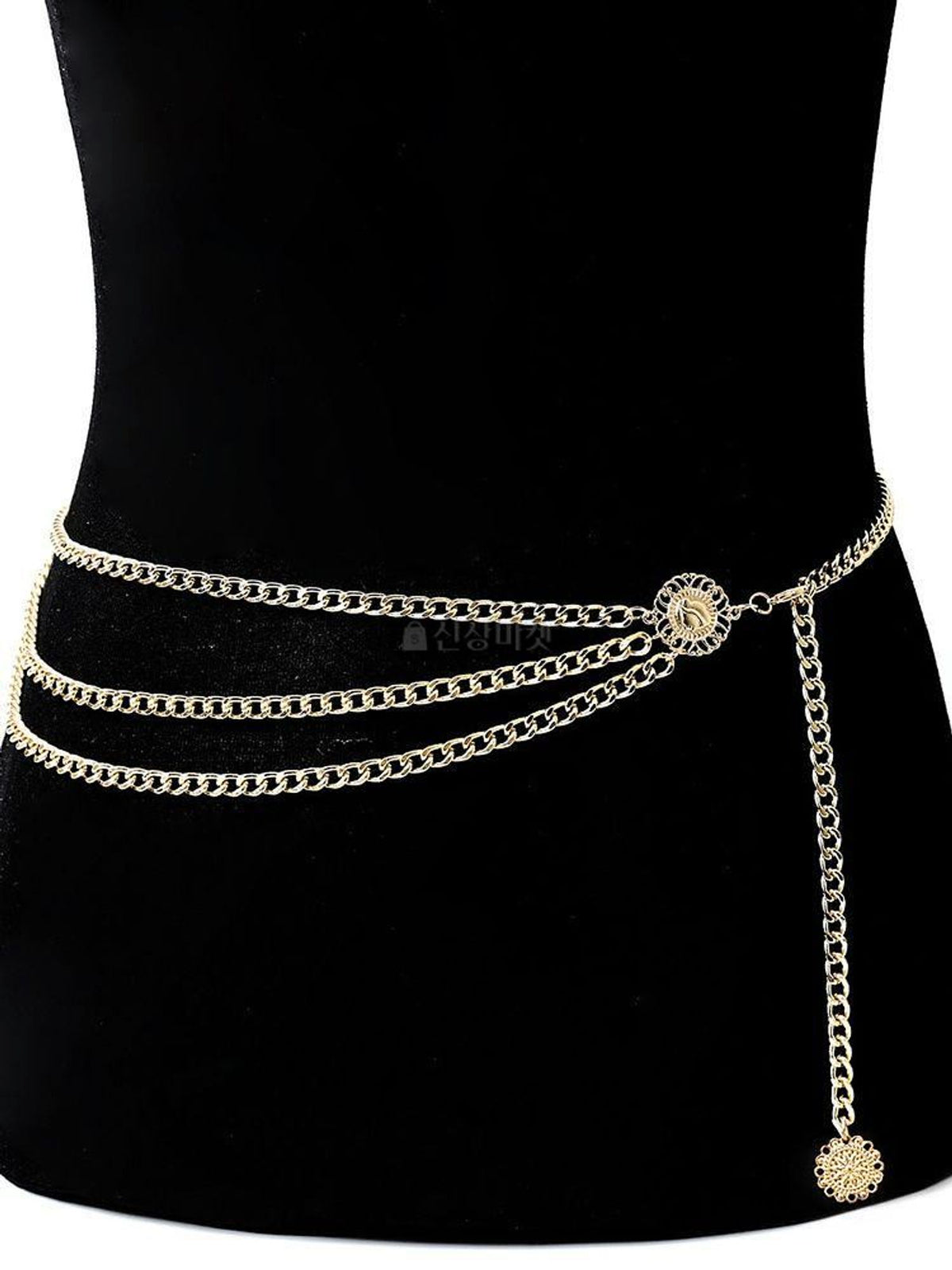 Jennie Gold Chain Belt
