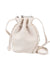 Faux Leather Pouch Bucket Bag