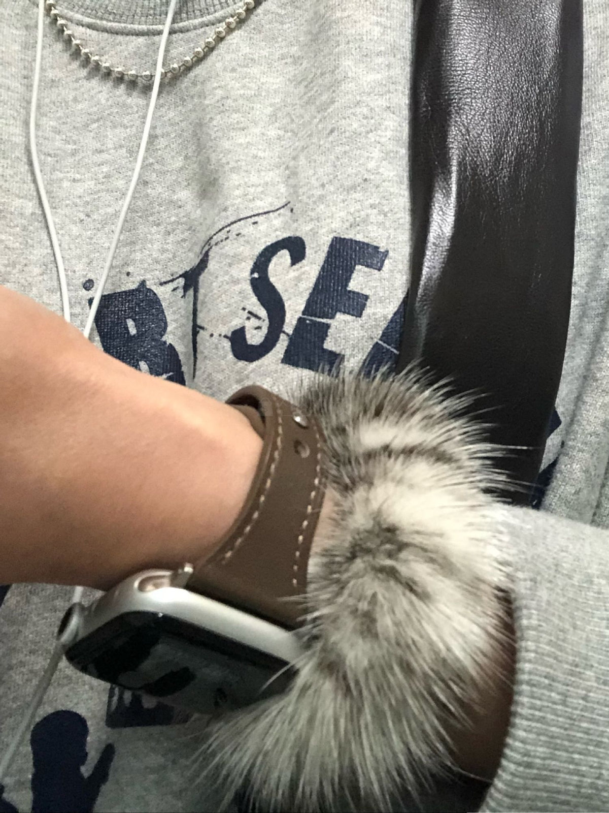 Genuine Mink Fur Hairband