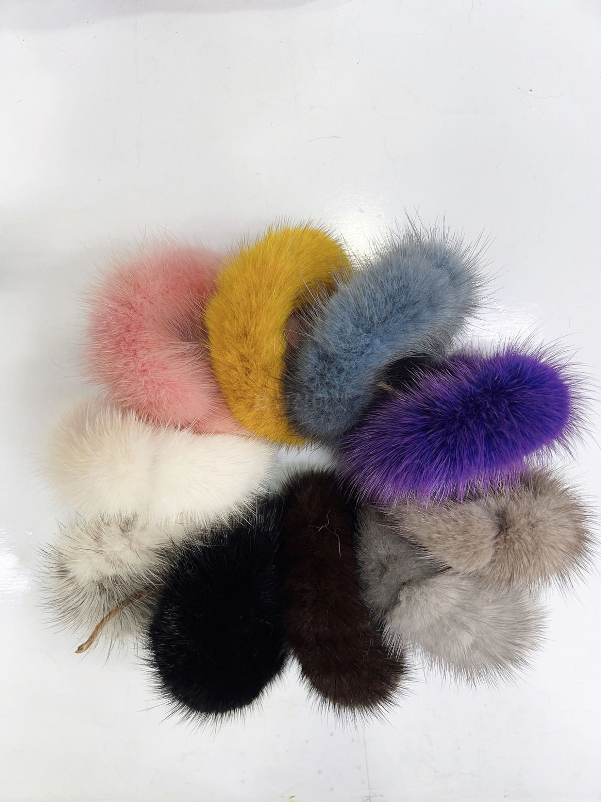 Genuine Mink Fur Hairband