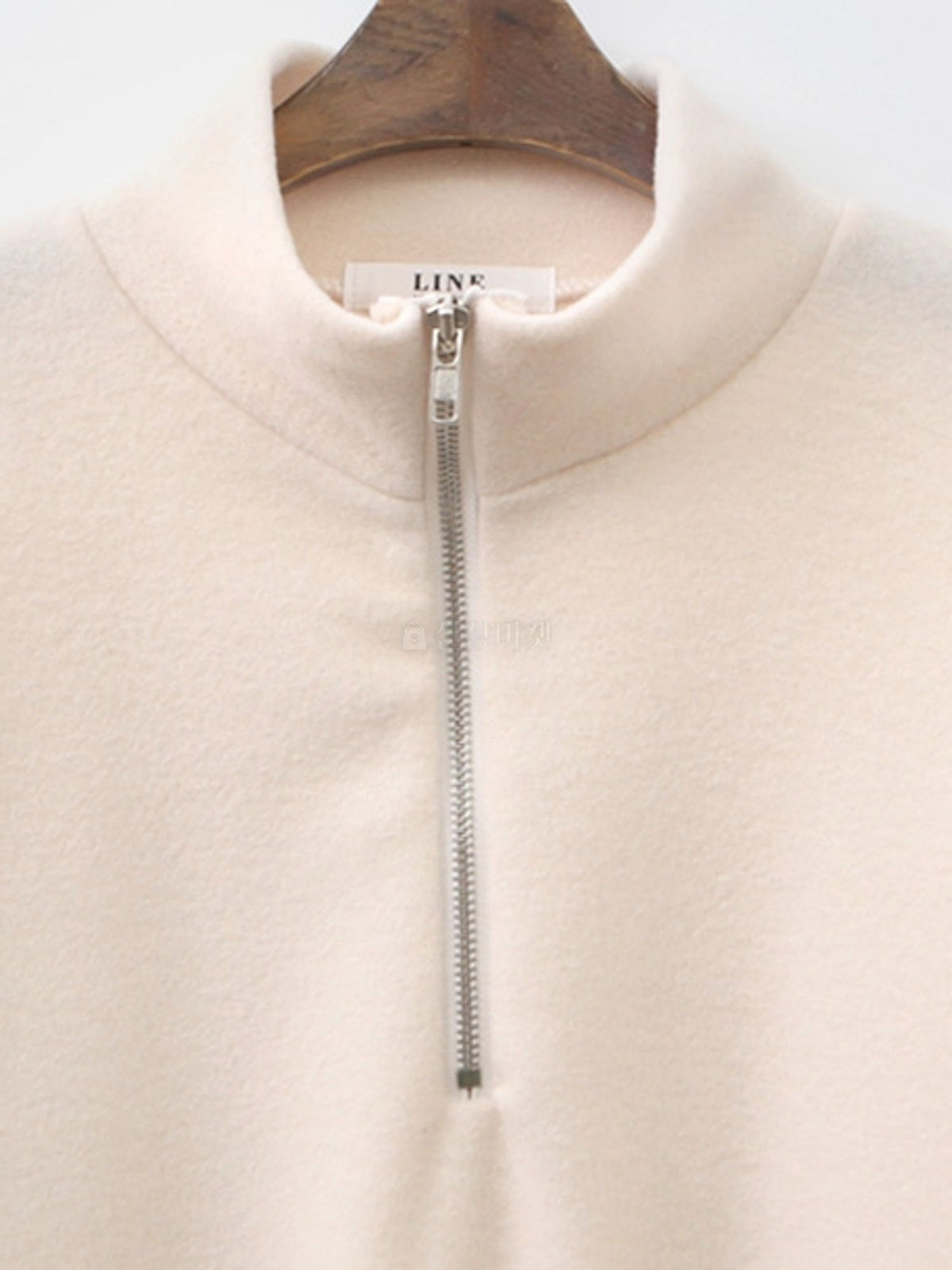 Fuzzy Quarter Zip Fleece Pullover