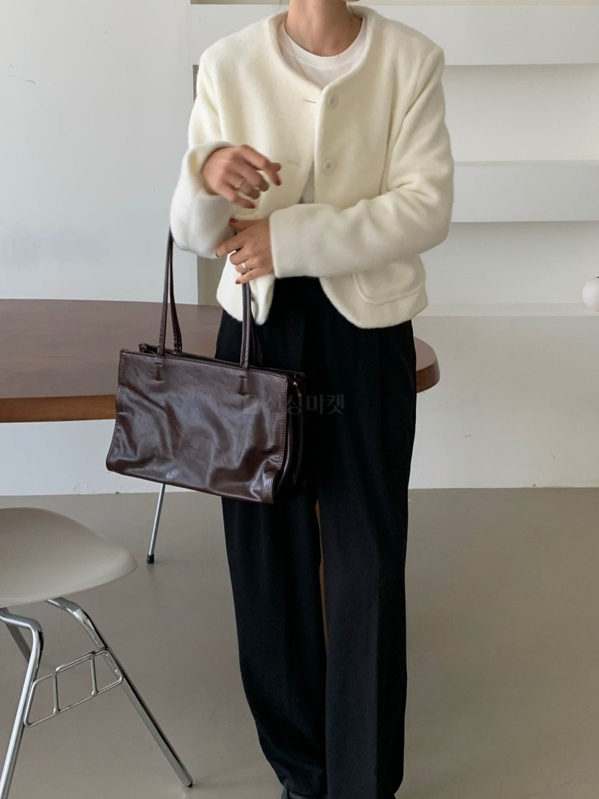 Luxury Faux Mink Fur Jacket