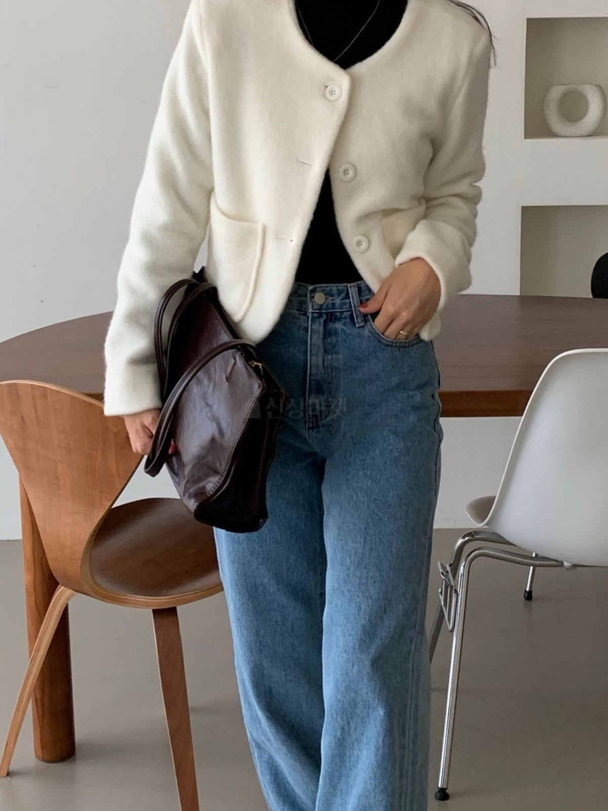 Luxury Faux Mink Fur Jacket