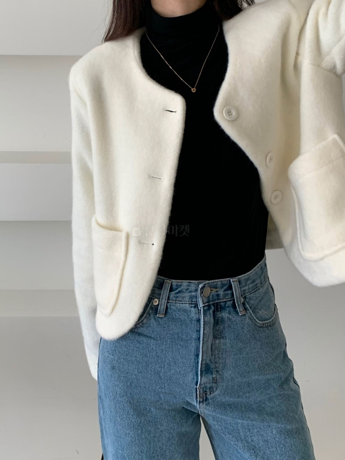 Luxury Faux Mink Fur Jacket