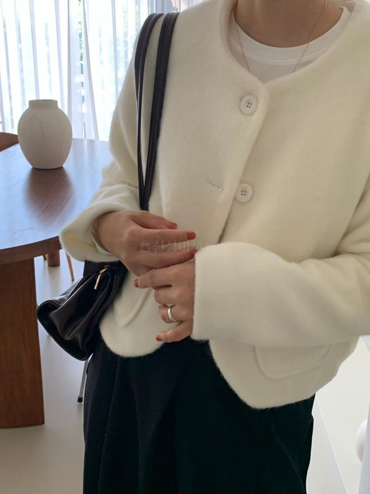 Luxury Faux Mink Fur Jacket