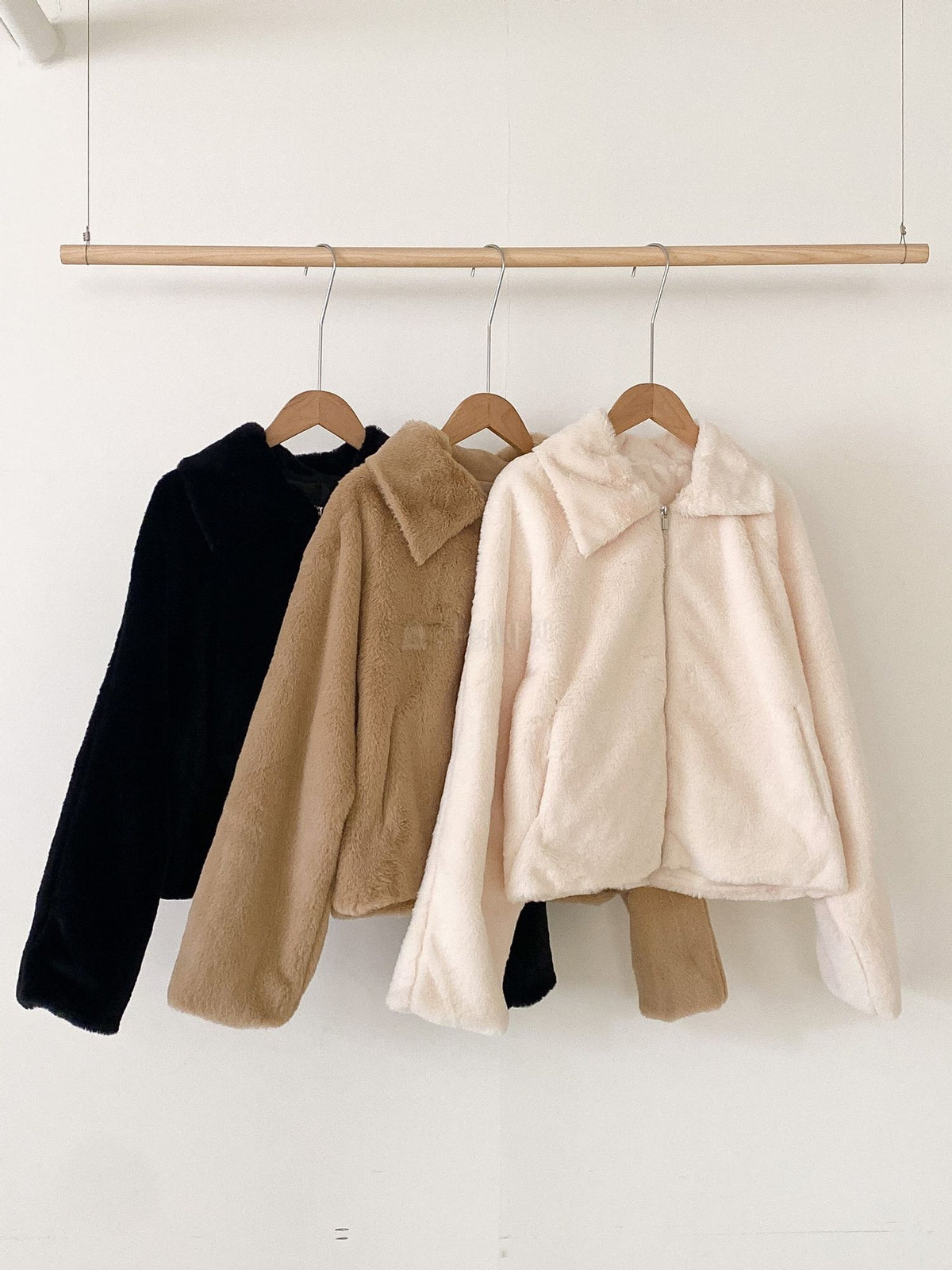 Fluffy Fur Full Zip Jacket