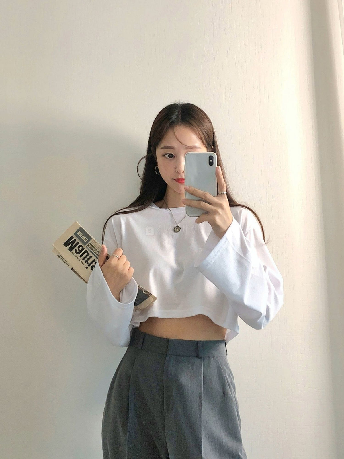 Jennie Boxy Crop Top