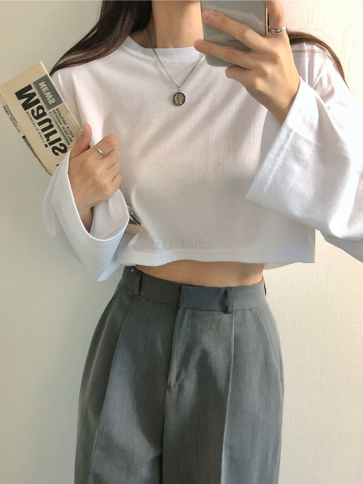 Jennie Boxy Crop Top