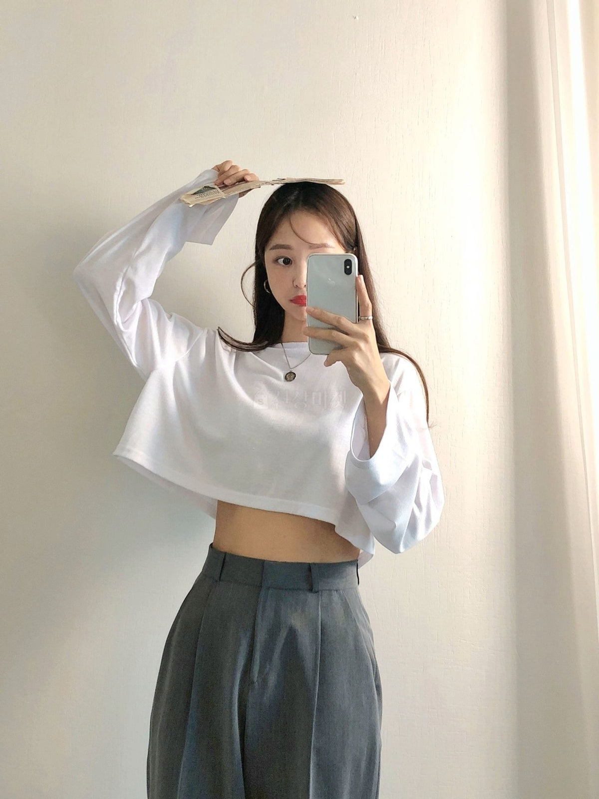 Jennie Boxy Crop Top