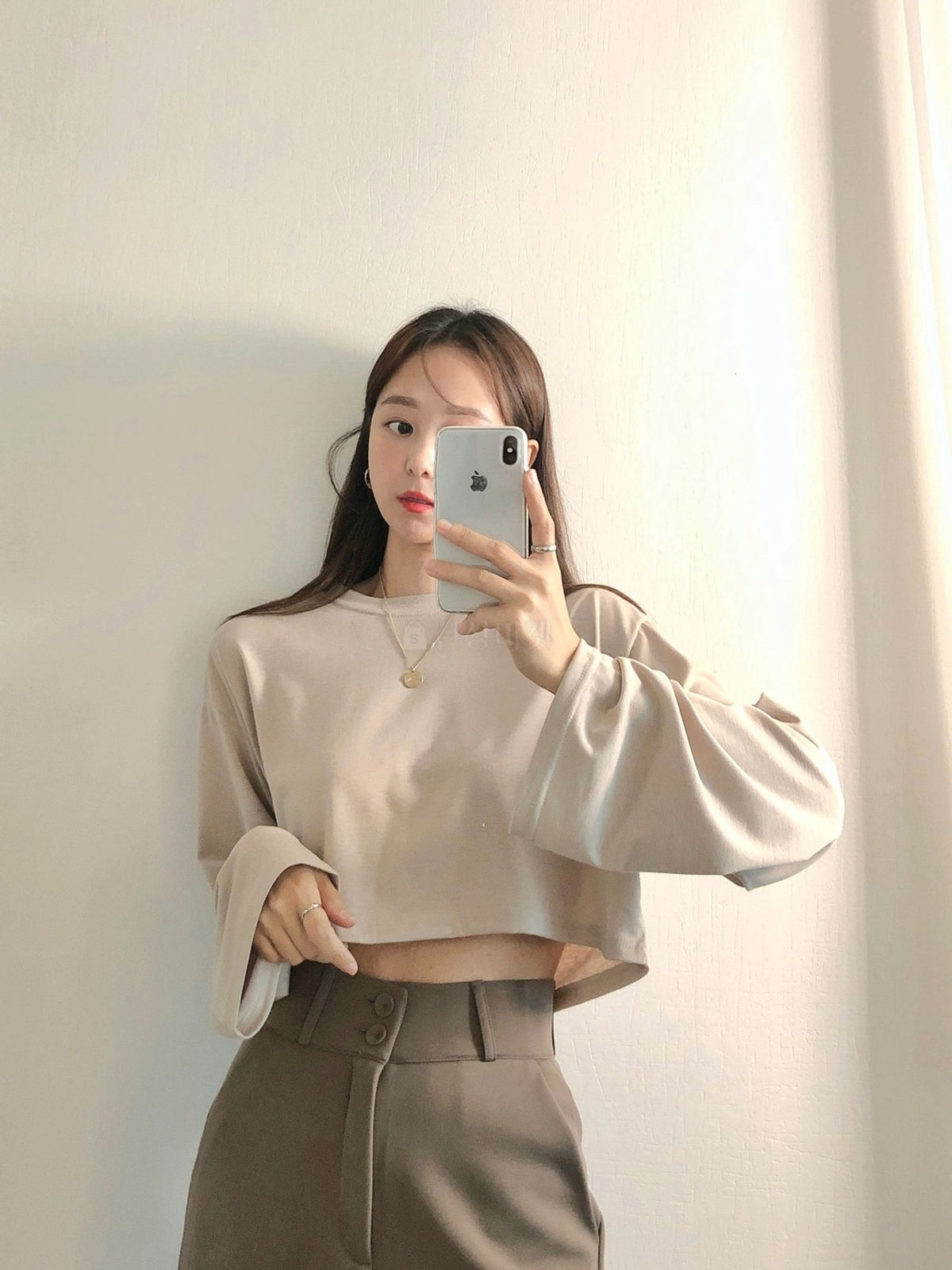 Jennie Boxy Crop Top