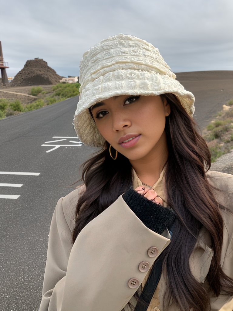 Jennie Puff  Bucket Hat