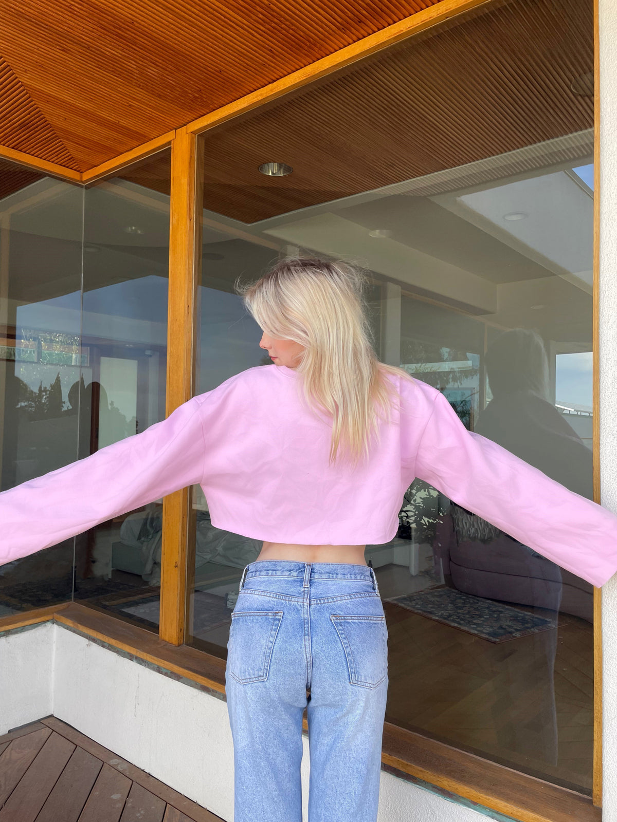 Jennie Crop Sweatshirt