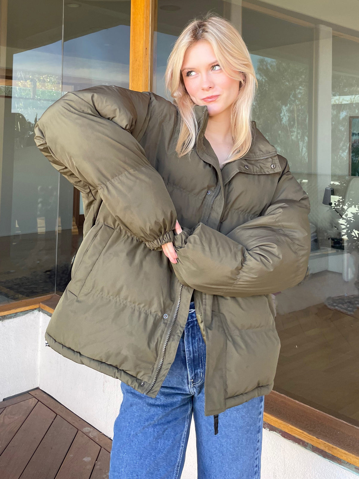 Short Puffer Jacket